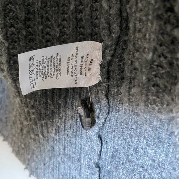 Able Elizabeth Rib Midi Cardigan - Picture 6 of 8